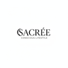 Sacree Logo with Crescent Moon